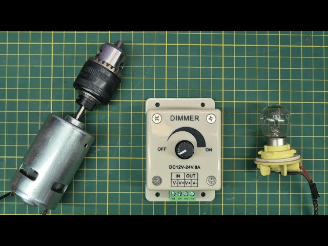 12V–24V DC Dimmer Module | Motor Speed Controller | Complete Testing #ksycreations