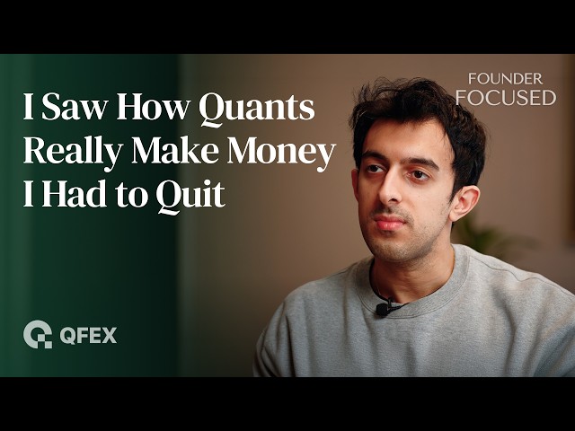 This Ex-Quant Had to Quit Wall Street to Build a 24/7 Stock Exchange | QFEX, Annanay Kapila