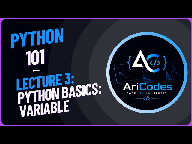 Python Basics - Variables | #coding #python #programming #vscode #pythonprogramming #variables