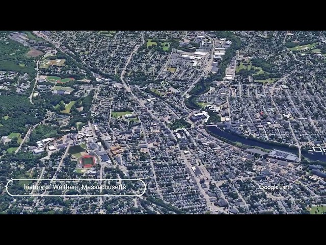 The history of Waltham, Massachusetts