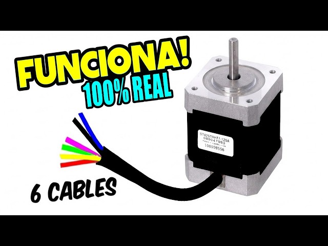 Cómo conectar un MOTOR Paso a Paso de 6 Cables sin la controladora