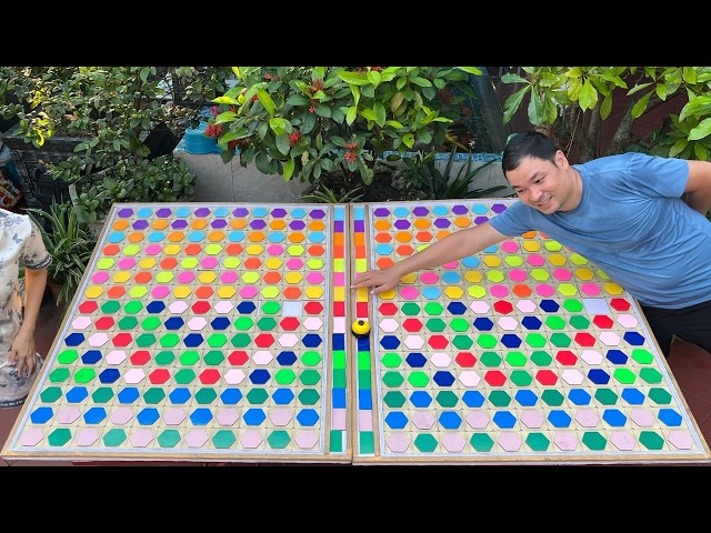 Puzzle sorting ball game challenging