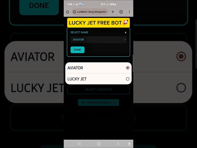 FREE LUCKYJET-AVIATOR Signal Bot 2025🚀🤑 | 100% Accurate Signals | LUCKY JET | 1WIN🚀