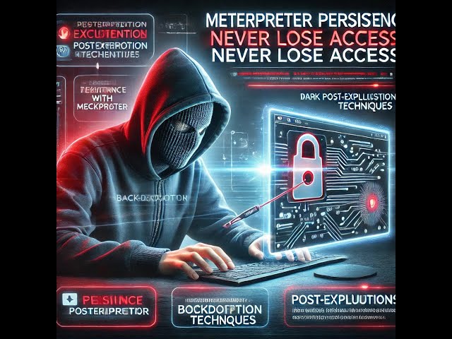 🔗 Meterpreter Persistence: Never Lose Access! | Post-Exploitation Techniques
