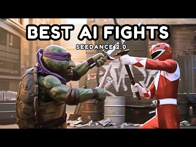 Best AI Fights Compilation (Seedance 2.0) | Spider-Man, John Wick, Wolverine, TMNT & More