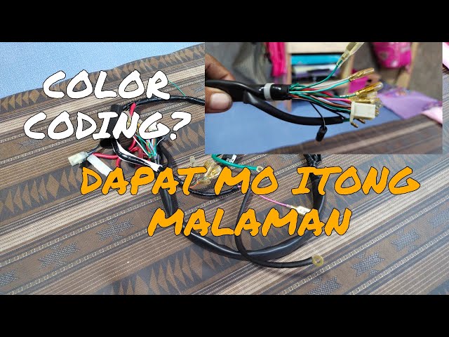 WIRE HARNEST TMX155 | COLOR CODING, DAPAT MO ITONG MALAMAN