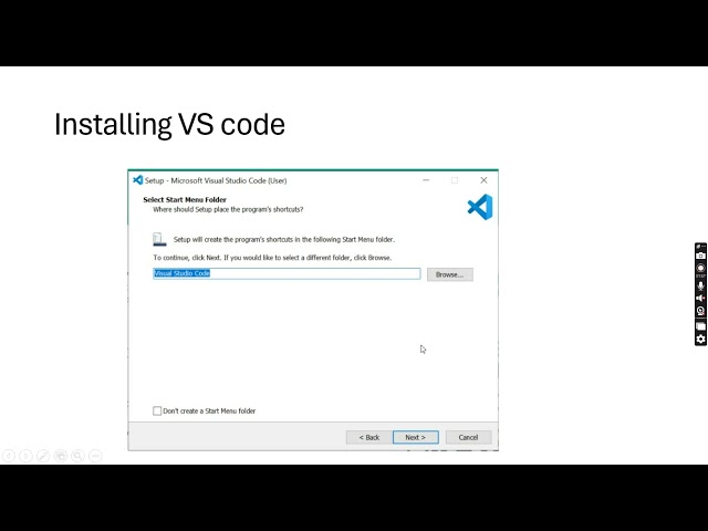 FULLSTACK DEVELOPMENT Lab (21CS62) - Installation  1