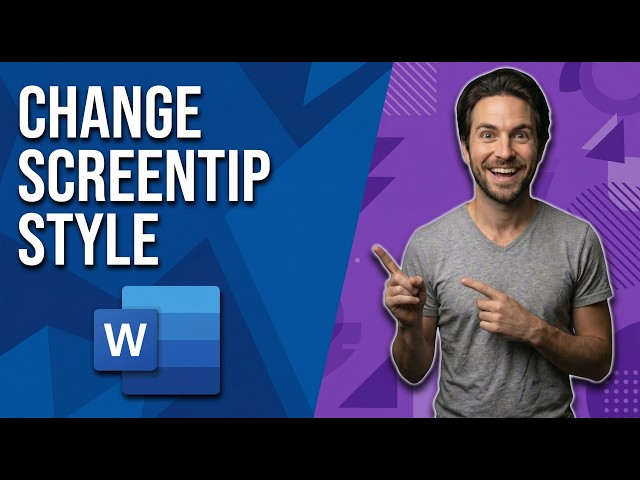 How To Change Screentip Style In Word (Easy Guide)