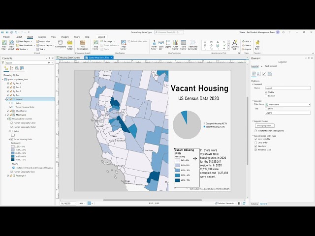 Spatial Map Series in ArcGIS Pro | Tutorial - Part 1