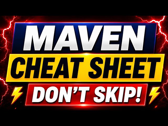 MAVEN🔥 for Automation Testers #maven #jenkins #java #selenium #cucumber #restassured #bdd #testing 