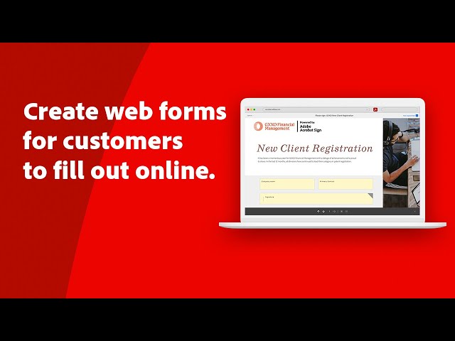 How to turn documents into web forms with Acrobat for business