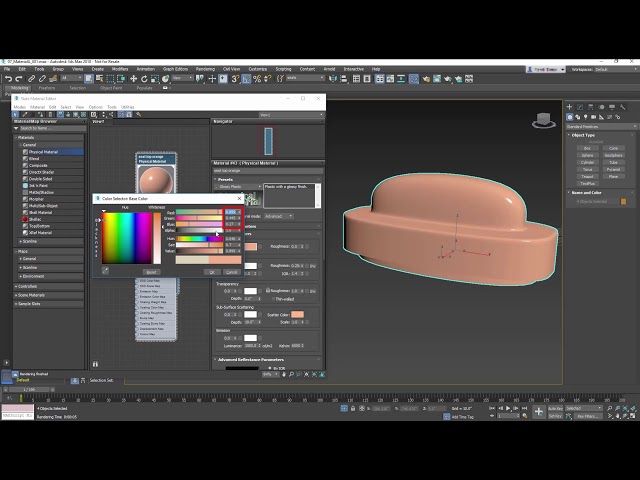 3ds Max Getting Started - Lesson 15 - Materials