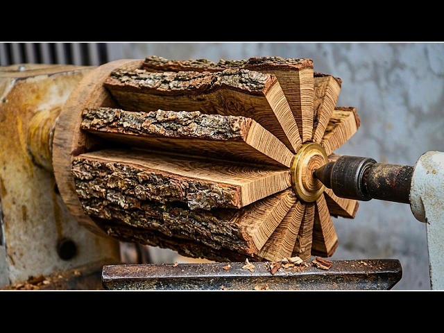 Woodturning = I should have anticipated this.