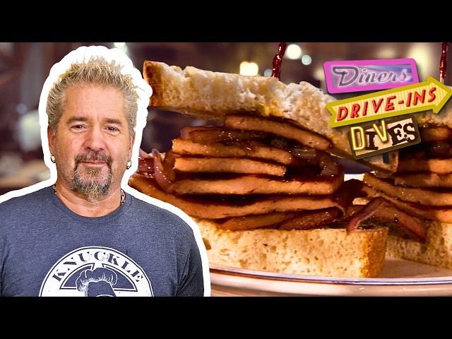 Guy Visits a Greek-Inspired Diner in Buffalo 🔥🍳 Diners, Drive-Ins and Dives | Food Network