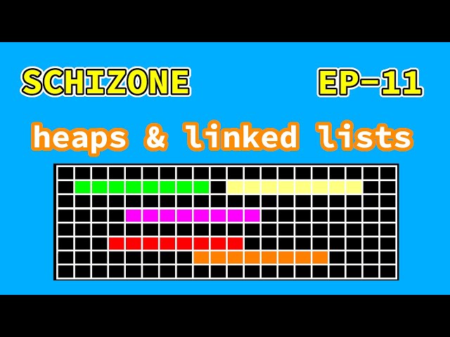 a heap from scratch in x86 assembly | SCHIZONE EP-11