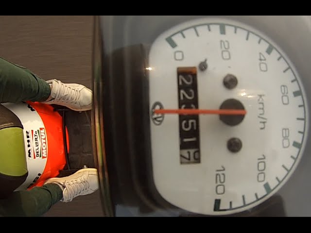 Zip Sp 172cc Malossi MHR acceleration 0 - 167 km/h