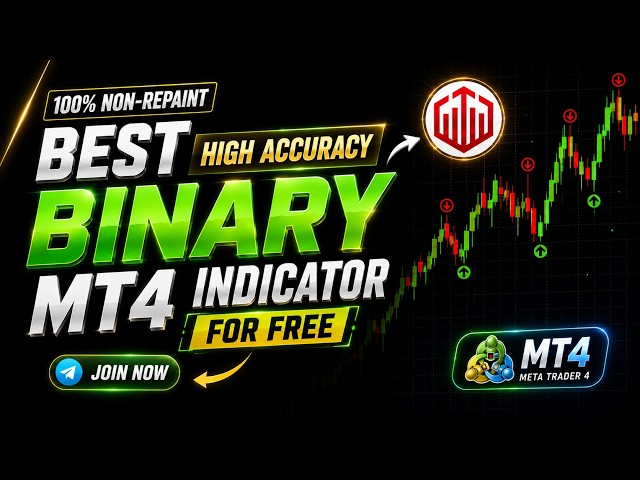 I Found Best Non Repaint MT4 Indicator FREE🔥| Binary Trading Tool for Quotex & Pocket Option 2026