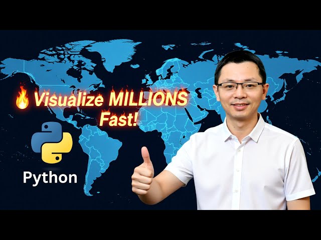 This Python Trick Makes Visualizing Big Vector Data FAST