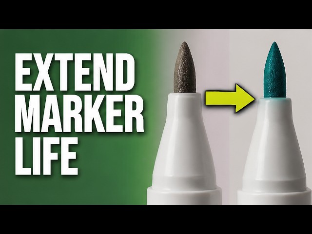 Refill Ohuhu Markers in Seconds! (YES, it's that EASY!)