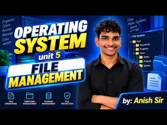 File Management | BTEUP Diploma CS/IT 3rd Semester | Theory & Practical | Lecture 05