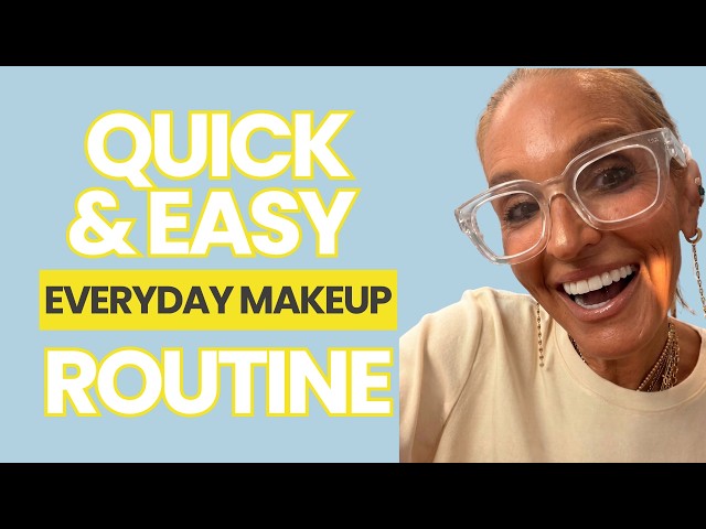 Quick & Easy Everyday Makeup Routine 🔥 Look & Feel Amazing! #shorts #glowyskin #everydaymakeup