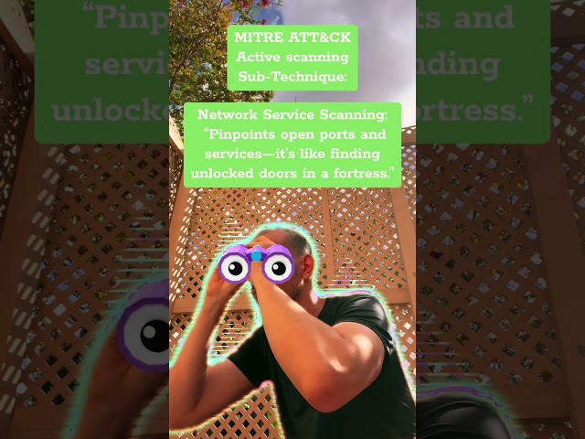 #cybersecurity #Infosec #wfh #career #mitreattack #mitre #ActiveScanning #CyberSecurity #NetworkSecu