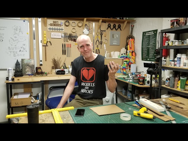 Back with a smile! and Cardboard terrain!