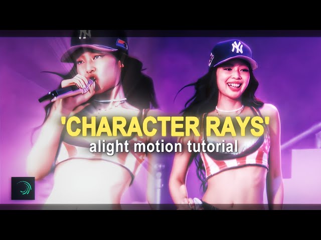 "Character Rays" Like AE Tutorial - Alight Motion 