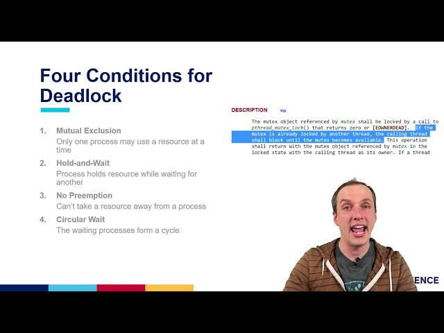 Everything you should know about deadlock in three minutes or less