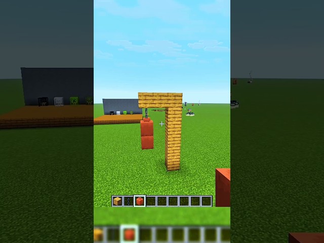 Day 245 | Minecraft Build Hack 🤯 You Need To Try This! #minecraft #shortsminecraft |