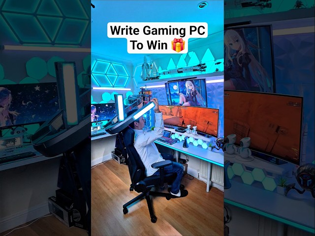Gamers Biggest Gaming Room Setup 😱 🎮 Gaming PC #ps5 #gaming #gamingcommunity #shorts #xboxseriesx