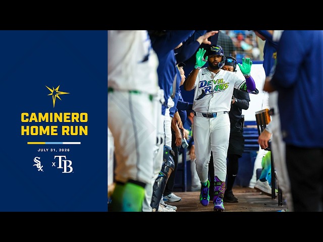 Junior Caminero home run vs the Chicago White Sox