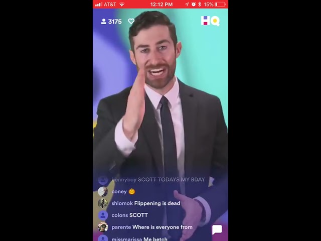 HQ Trivia - Thursday, October 20, 2017 12pm PDT - Full Game