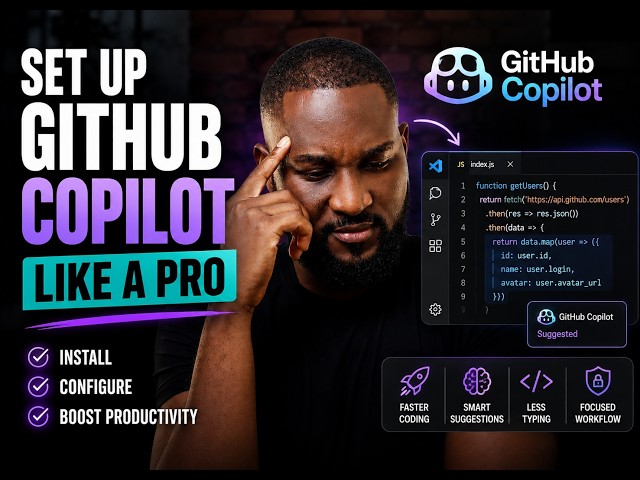 Set Up GitHub Copilot Like a Pro (90% Done in One Guide)