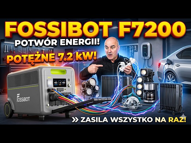 Fossibot F7200 - YES, up to 7.2 kW of power. A reliable, portable energy source.