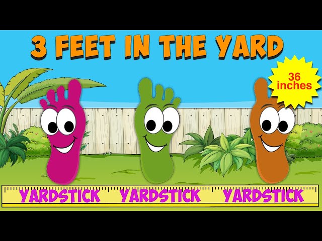3 Feet in a Yard: A Measurement Song From Mr. R.