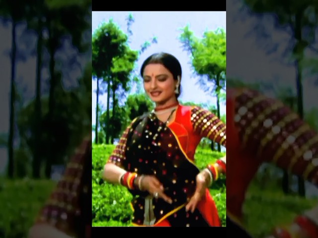 Sajan Kaisa Hoga 💖 |  Dharmendra Rekha Classic Song | Lata Mangeshkar | Gazab (1982)  #shorts