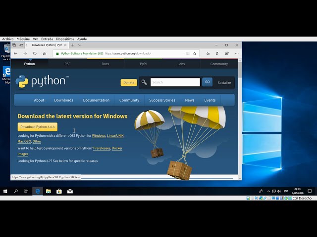 Instalación de Python 3 en Windows 10