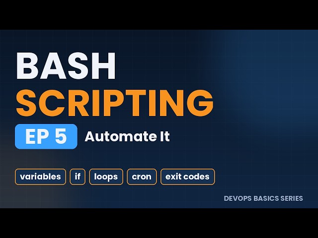 Bash Scripting for DevOps: Automate Your First Task (Beginner Tutorial)