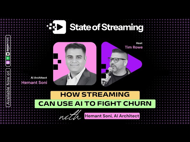 How Telecom-Grade AI Personalization Can Solve Streaming Retention with Hemant Soni, AI Architect