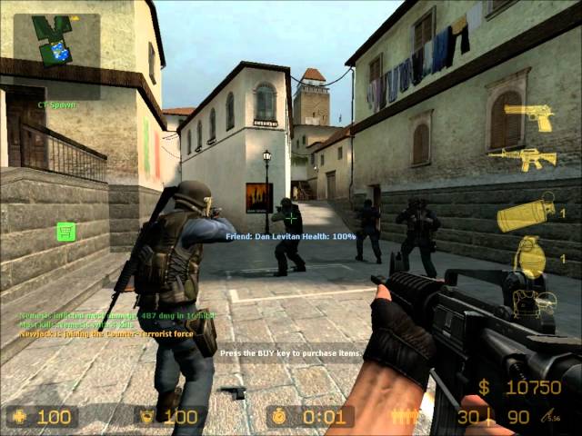 Counter Strike: Source - Gameplay: CS_Italy