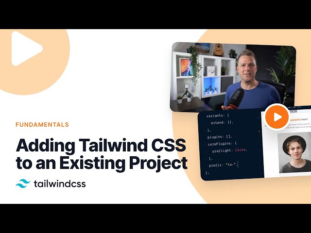 Adding Tailwind CSS to an Existing Project
