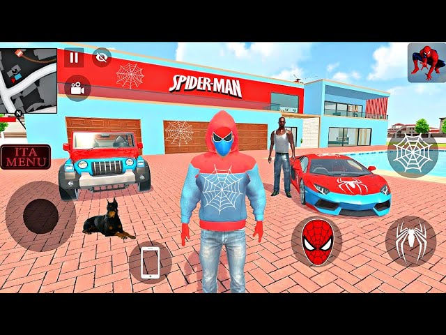 Franklin Change House into Spiderman House💥🤩 Indian Theft Auto Simulator 💥🤯 Indian bike Driving 3d 💥