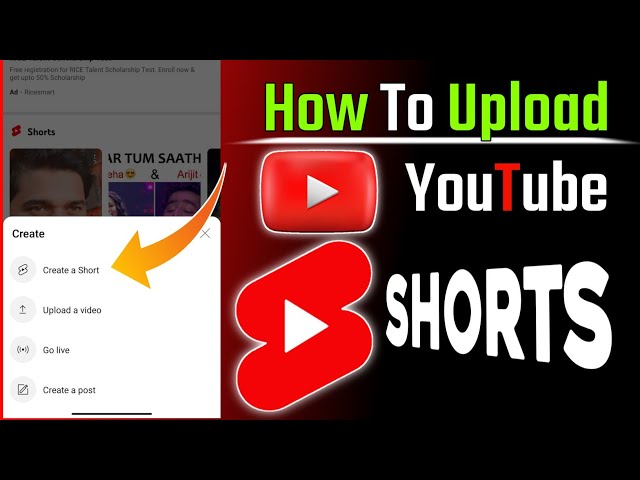 How To Upload Youtube Shorts Videos 🔥🔥@Rahul Tech