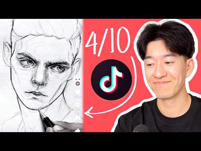 RATING TIKTOK ART TUTORIALS 😭 12