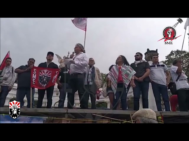 SME Participation in the march in solidarity with Palestine on the 78th anniversary of the Nakba ...