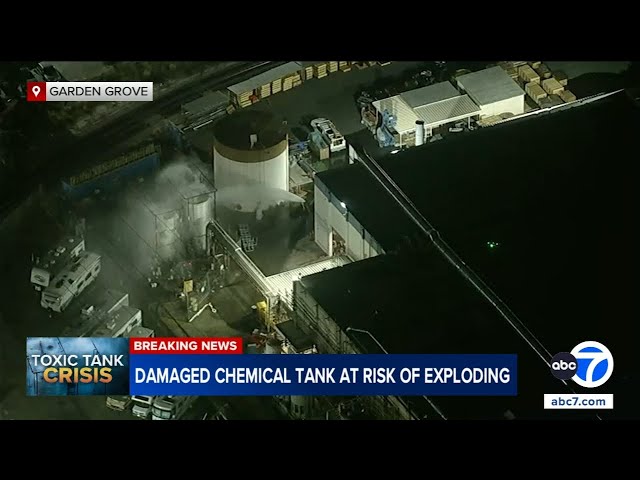 What to know 48 hours into toxic chemical tank crisis in Orange County