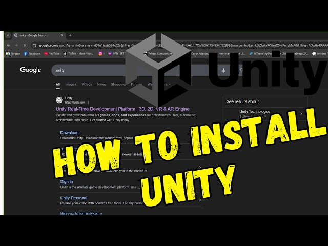 How To Download And Install Unity Hub | Easy And Quick Tutorial