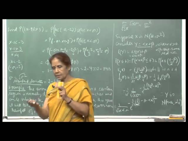 Mod-01 Lec-09 Continuous random variables and their distributions.