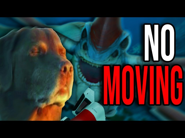 I Conquered Subnautica's HARDEST MOD Without Moving | DEATHRUN NO MOVING